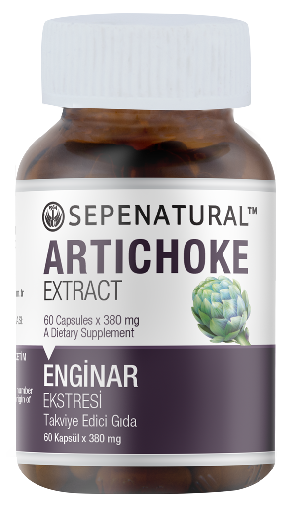 SEPE NATURAL Artichoke Enginar Ekstresi 60 Kapsül x 380 mg