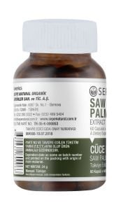 SEPE NATURAL Saw Palmetto Cüce Palmiye Ekstresi 60 Kapsül x 400 mg