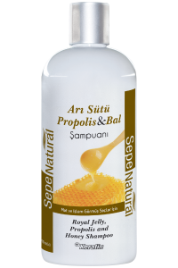 Arı Sütü Propolis Bal Keratinli Şampuan 400 ml Mat İşlem Görmüş