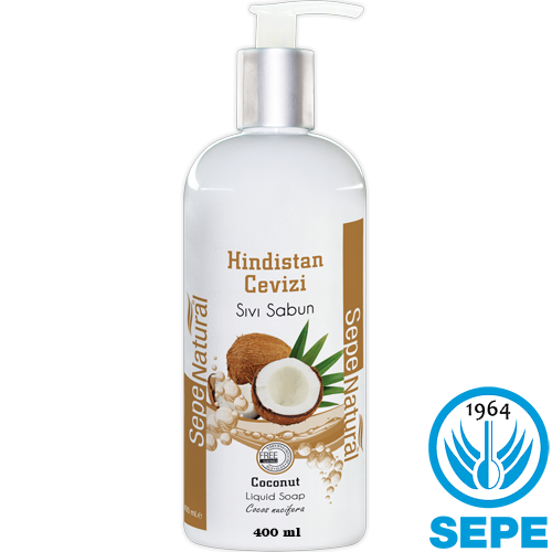 Hindistan Cevizi Sıvı Sabun 400 ml Coconut Liquid Soap
