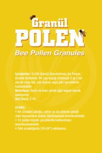SEPE NATURAL Granül Polen 100 gr Arı Poleni, Tane, Yerli, Çok Renkli