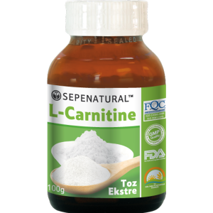 SEPE NATURAL L-Carnitine Toz 100 gr Tartarat
