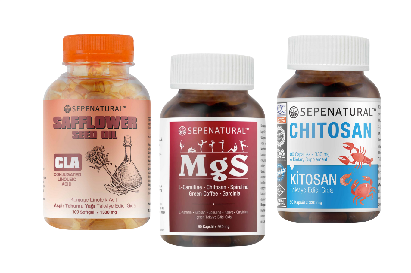 SPN MGS X 920MG - CHITOSAN X 330MG KAPSUL - ASPIR 100 SOFTGELL