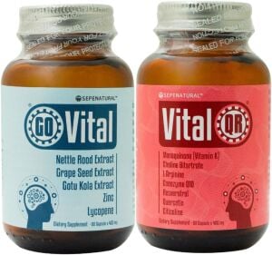 GOVITAL 60 Kapsül x 425 mg + VITALQR 60 Kapsül x 405 mg | İkili Set