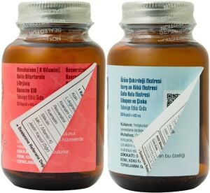 GOVITAL 60 Kapsül x 425 mg + VITALQR 60 Kapsül x 405 mg | İkili Set